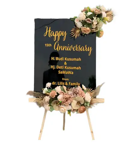 Papan Bunga Akrilik Plaju Ilir