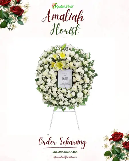 Krans Bunga Duka Plaju Ilir